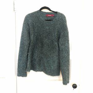 Sies Marjan Oversized  Green Crew Neck Sweater